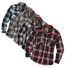 Surplus Raw Vintage Damen Lumberjack Hemd Shirt Bluse Holzfäller kariert 