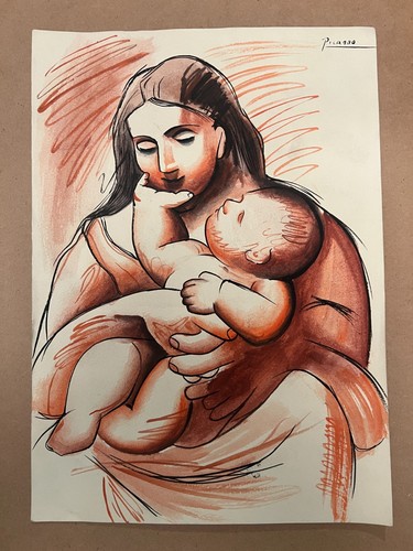 Pablo picasso - pablo, (handgemacht)