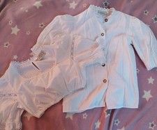 Dirndlbluse Trachtenbluse Gr