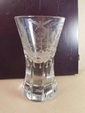 ANTIKES FREIMAURER LOGENGLAS