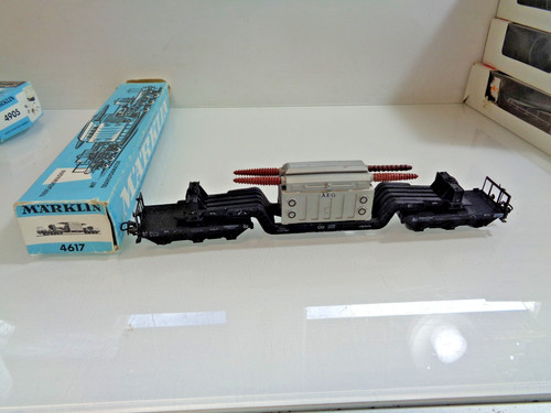 Märklin 4617 tiefladewagen - märklin,