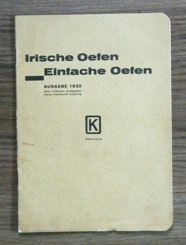 Alter katalog irische - alter, Öfen