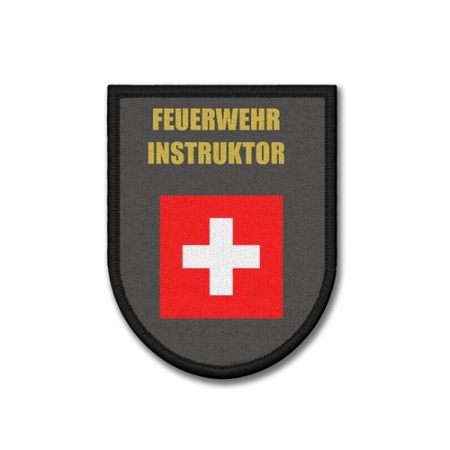 Patch feuerwehr instruktor - feuerwehr,