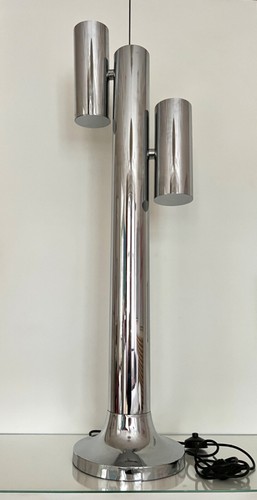 Orig 70s stehlampe - orig., chrom