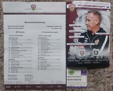 Programm Ticket MA BFC Dynamo - 1.FC Lok Leipzig 19.10.2024 Regionalliga NO 
