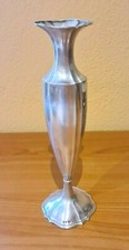 20 cm große Vase aus 800 er Silber deutsche Handarbeit Jugendstil 80 gr schwer
