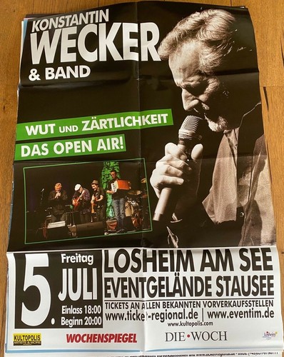 Plakat zur open air - plakat,