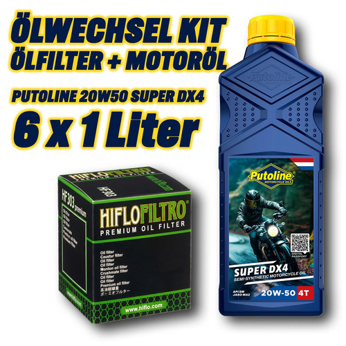 ölfilter motoröl kit - Ölfilter, 6l