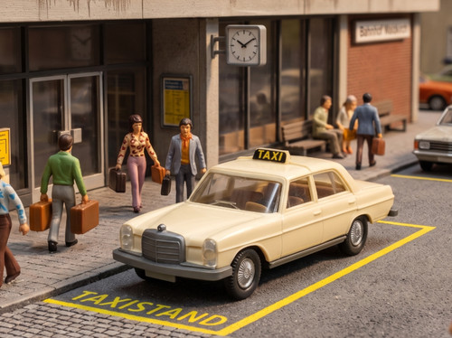 Wiking mercedes 200 taxi - mercedes, 200/8