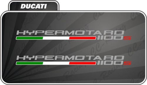 Aufkleber ducati hypermotard - aufkleber,