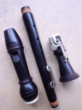 3-tlg.  Altflöte Grenadill