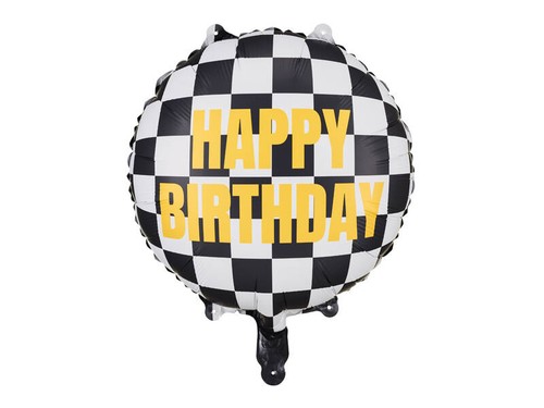 Folienballon happy birthday - happy,