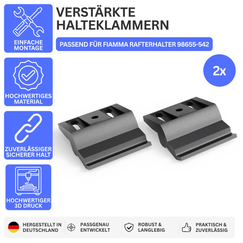 Verstärkte halteklammer - 2x,