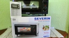 SEVERIN TO 2052 Toastofen silber schwarz 9l 800W Timer gebraucht OVP Anleitung