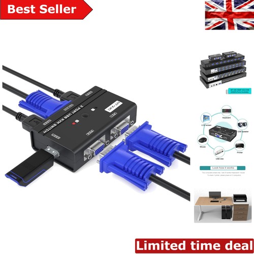 Port vga kvm switch - switch, mit