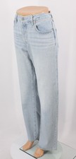 LEVI'S 501 90S DAMEN JEANS GERADES BEIN HELLBLAU W27 L32 UVP 100£ IB