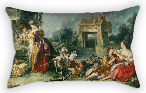 Kissenbezug canvas stoff - kissenbezug, canvas-stoff