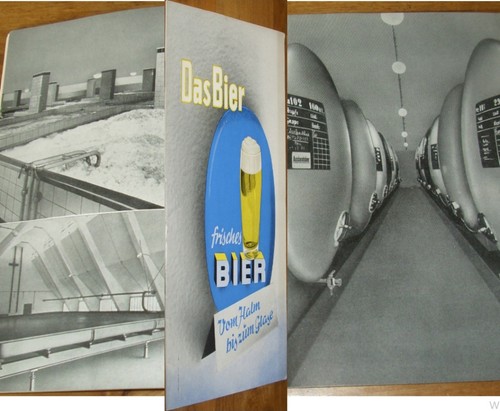 Bier 1953 brauerei deutscher - bier,