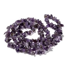 Amethyst Edelstein Splitter Nuggets ~ 5-9mm Strang Chips Perlen auffädeln DIY