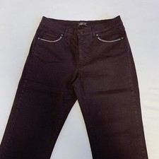 angels jeans dolly shiny 806730 gr. 42 L weinrot dunkelrot hose Stretchjeans
