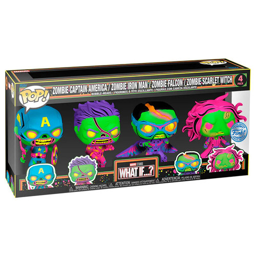 Blister figuras pop marvel - figuras,