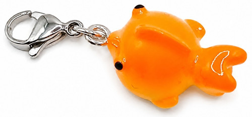 Goldfisch charm clip anhänger - goldfisch,