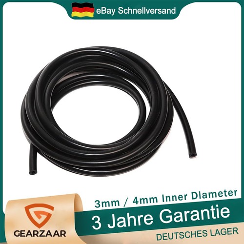 Meter silikonschlauch 4mm - silikonschlauch, 3/4mm