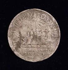 Teuerungsmedaille 18. Jahrhundert, Zinn