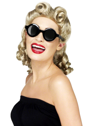 Runde 40er jahre sonnenbrille - 40er,