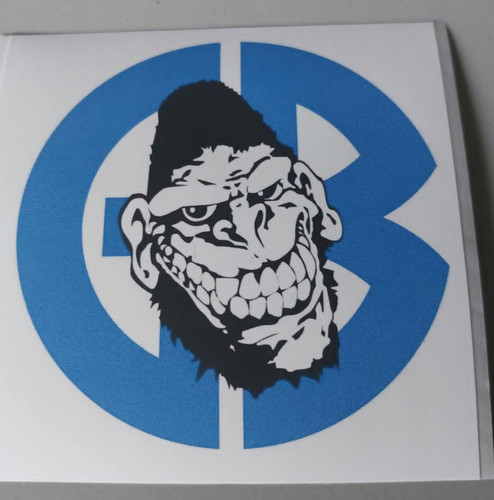 Gorilla biscuits aufkleber - gorilla,
