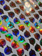 Hologramm sticker scratch - 3d,