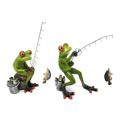 2er set dekofiguren - 2er, angler