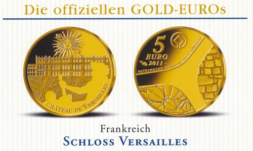 Goldmünze frankreich euro - frankreich,