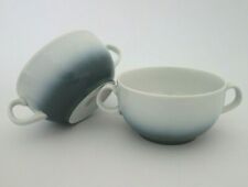 2 Suppentassen Arzberg Form 5500 Brasilia Blau Grün