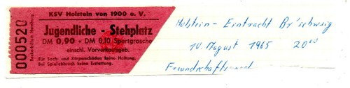 Ticket fsp holstein kiel - fsp,
