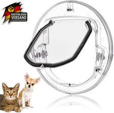 Katzen- & Hundetür mit 4