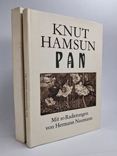 Buch + Grafik: Pan, Knut Hamsun, Hermann Naumann, 1979, Reclam Verlag