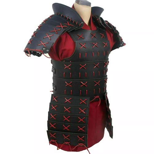 Samurai lederrüstung larp - samurai,