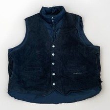 VINTAGE SCHOTT WESTE SCHWARZ