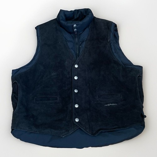 Vintage schott weste schwarz - schott,