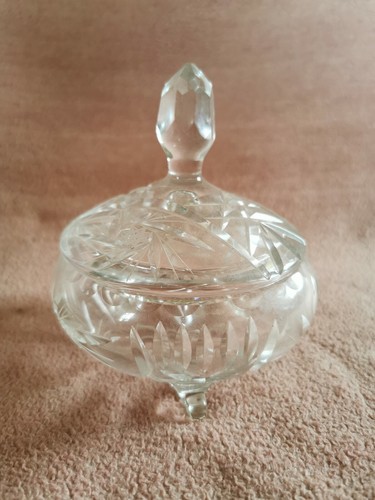 Bein deckelsdose glasschale - deckelsdose,