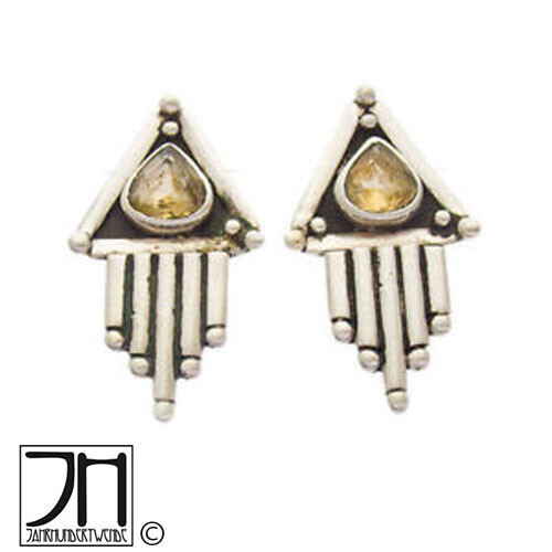 Vintage silber citrin - vintage,