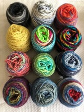 Sockenwollreste , Opal, Lana Gross,Online etc.,4 fädig , Paket 5 , 145  Gramm