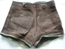 Trachtenlederhose Seppelhose Lego Gotha  Gr.122/134  Old Vintage