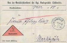 Los vom  30.12  Heimatbeleg