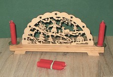 Schwib-Lichter-Bogen   cm Holz 4Kerzen Weihnachten Weihnachtsbogen (13)