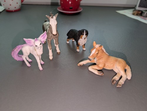Schleich figuren hund pferde - hund,,