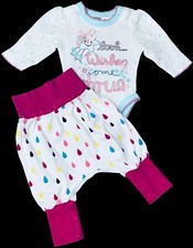 Frühchen  Kleidung | Set | Body- Pullover Pumphose Gr.48-50 Baby | Reborn |Pupen