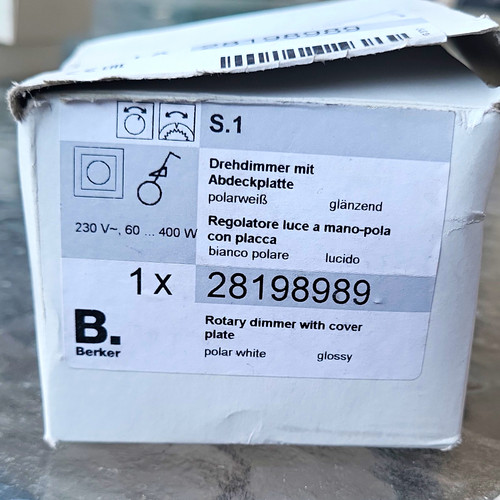 Berker 28198989 derhdimmer mit - berker,