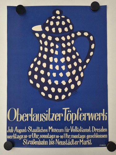 Plakat oberlausitz keramik - plakat,